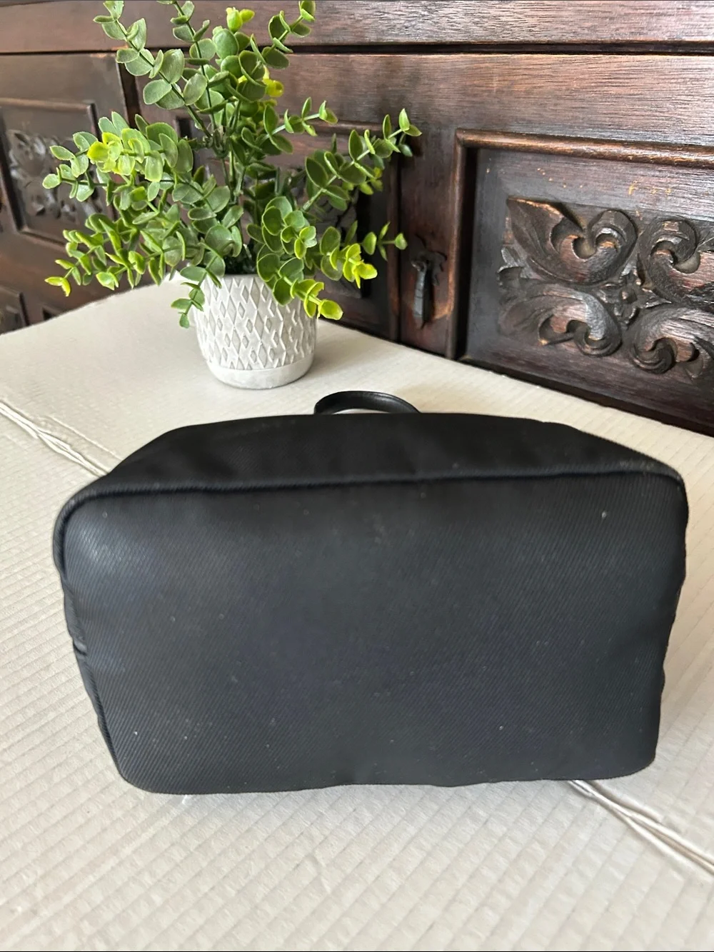 Coach Black Shoulder Bag with Top Handle